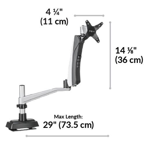 Desk Mount Single Monitor Arm VARIDESK