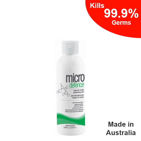 MICRO DEFENCE - EW-2ASG125 - Hand And Body Sanitising Gel 125ml