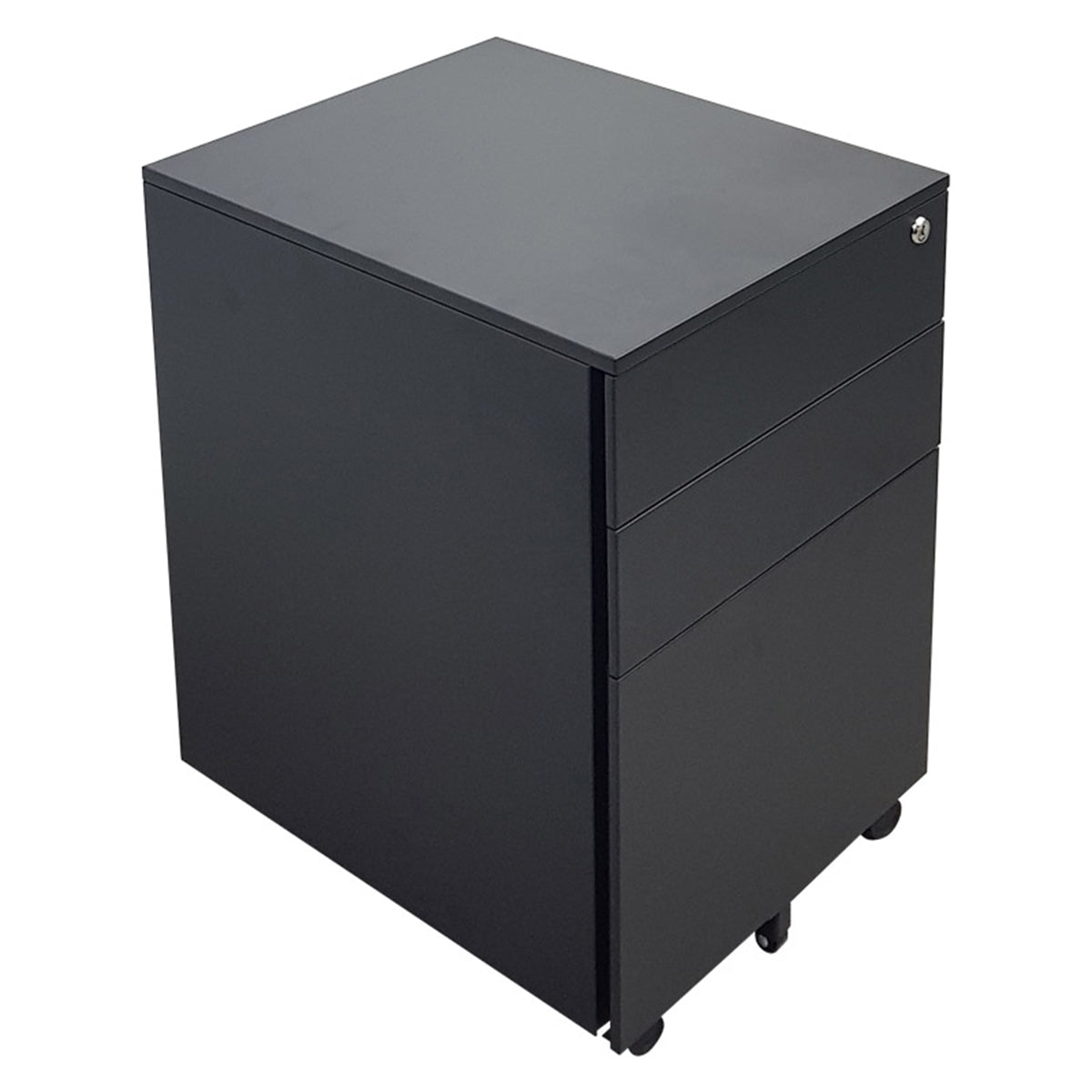 3 drawers mobile pedestal drawer