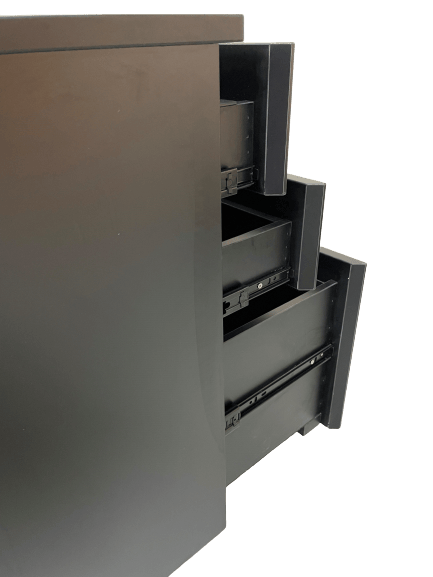 Ergoworks Under-Desk Accessories Mobile Pedestal Drawer with Lock and Castors Ergoworks