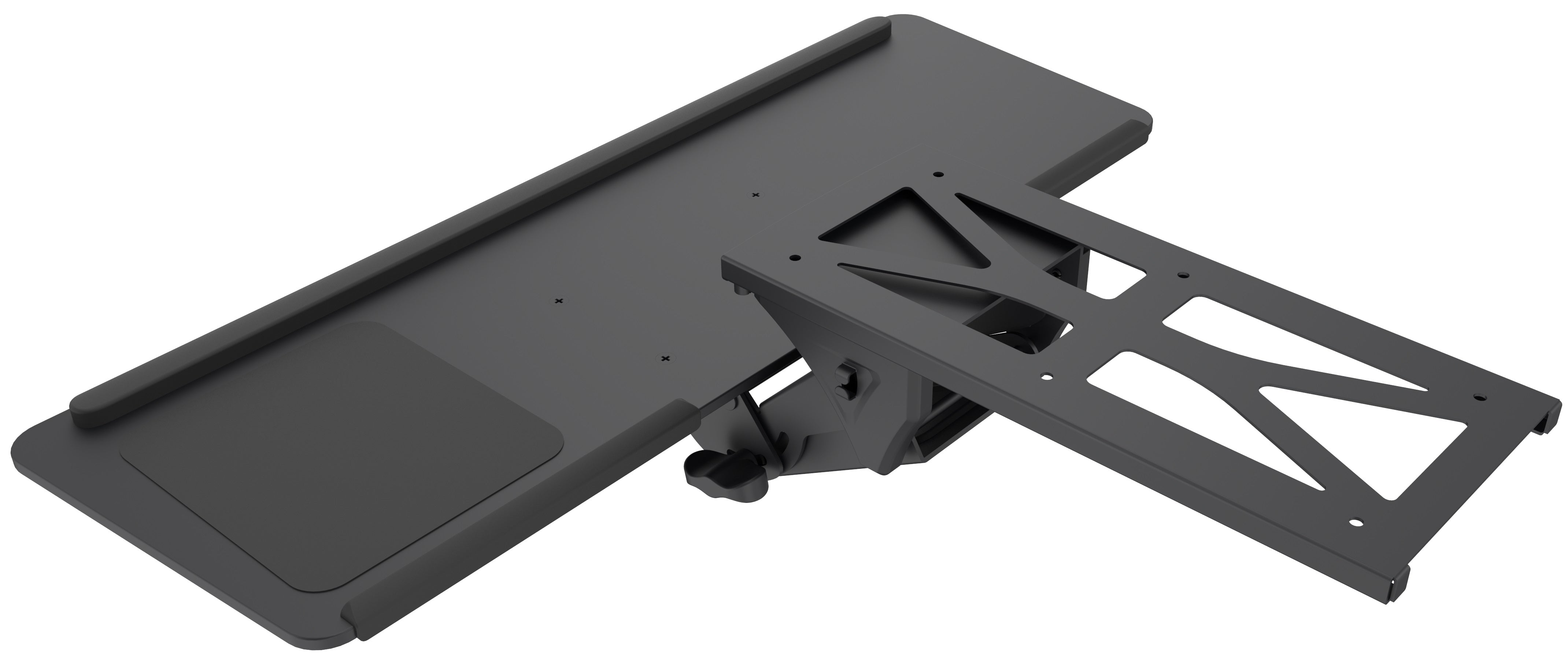 ERGOWORKS EW-KT101 BK - UNDER DESK UNIVERSAL KEYBOARD TRAY - Ergoworks