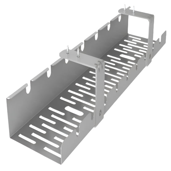 Under Desk Metal Cable Tray - Ergoworks