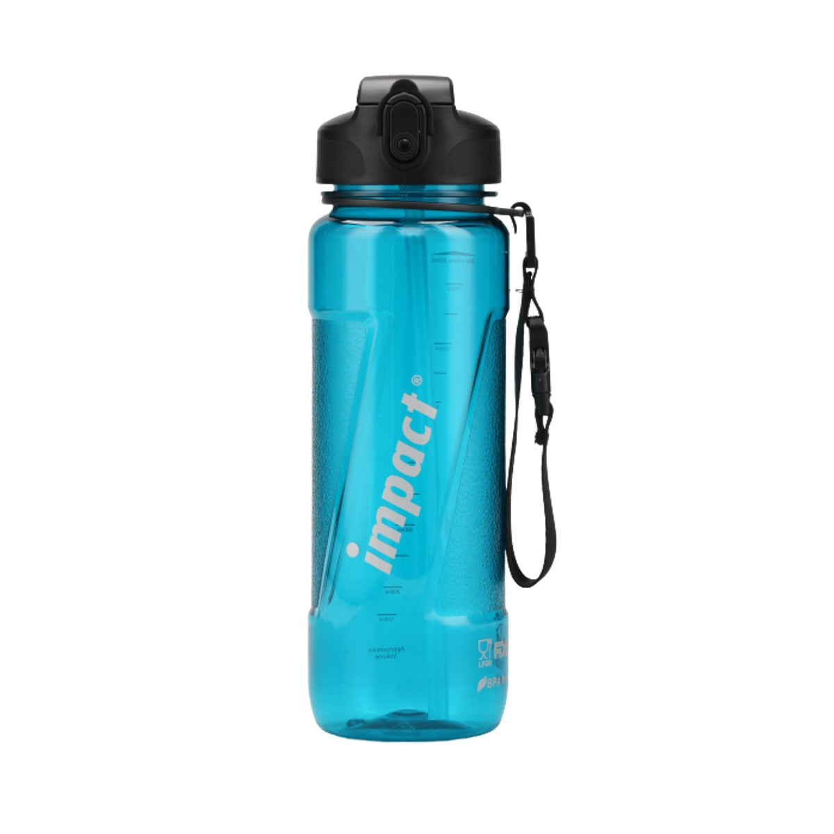 IMPACT 850-6056 - 850ML USA TRITAN SPORT STRAW HEALTHY WATER BOTTLE