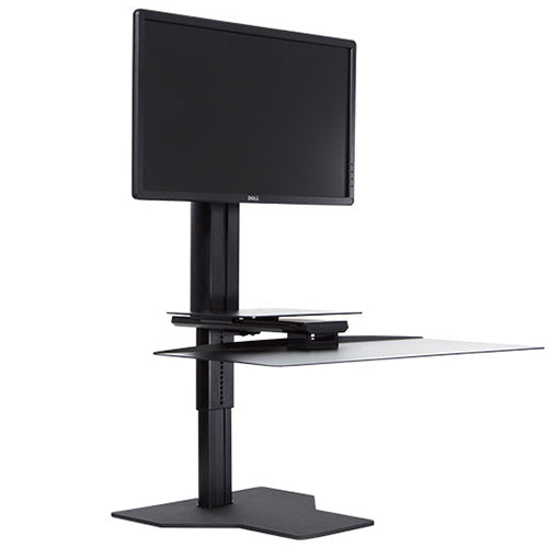 ERGOWORKS - S2S001-BB-AU - UPRITE ERGO Single Monitor Sit2Stand Workstation (Black-Black)