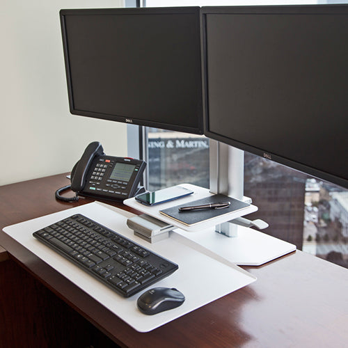 UPRITE ERGO Dual Monitor Sit2Stand Workstation