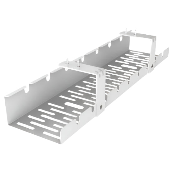 Under Desk Metal Cable Tray - Ergoworks