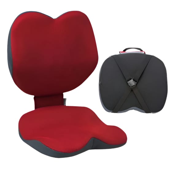 Ergoworks Red Integrated Folding Seat Cushion Ergoworks