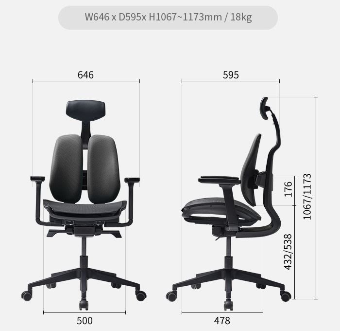 D2 Dual Comfort Chair D2-200M