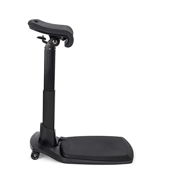 LEANRITE Desk Chair Black LeanRite Standing Desk Chair Ergoworks