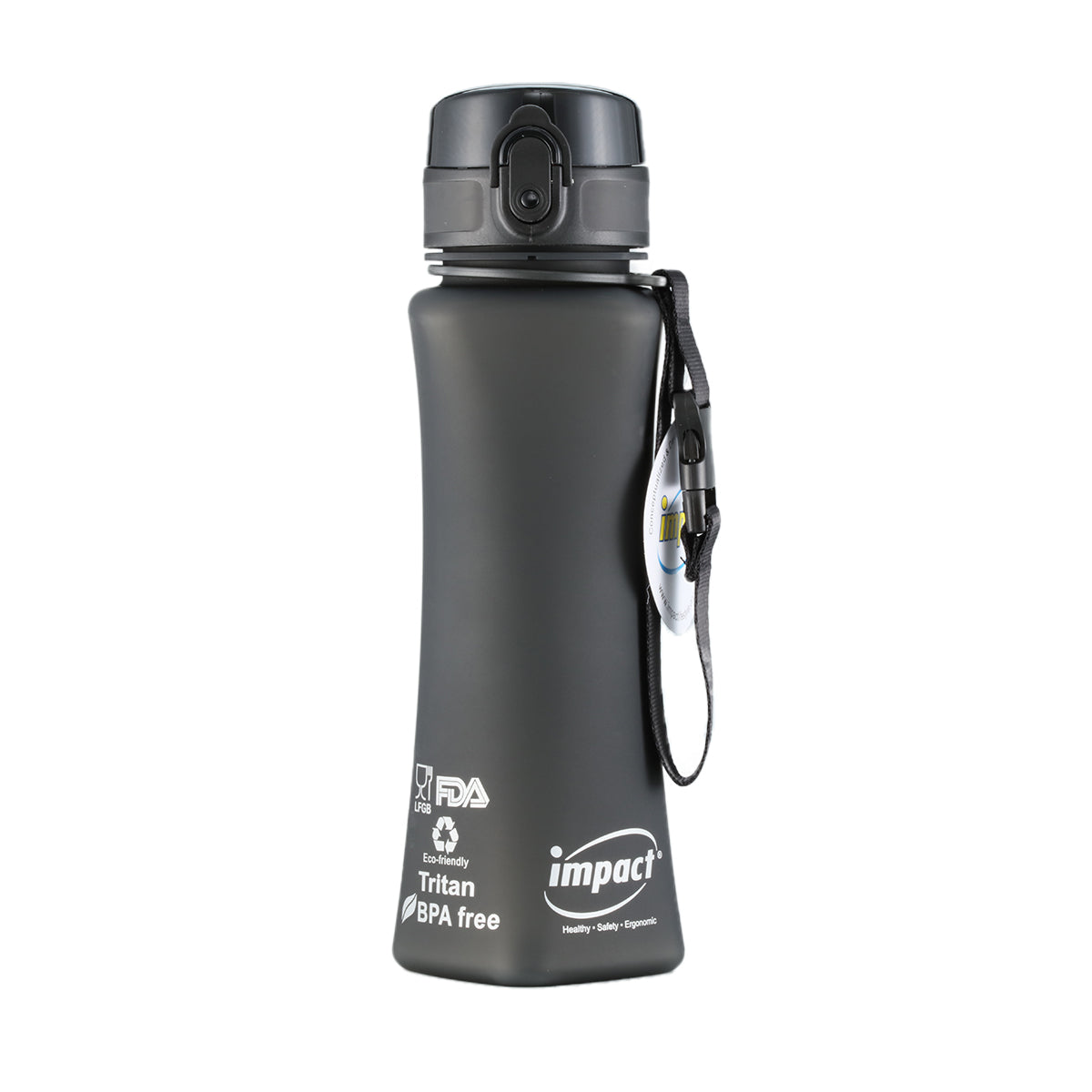 IMPACT 700ML Jump Lid BPA Free Healthy Ergo Water Bottle Portable Drinkware, 700-6028