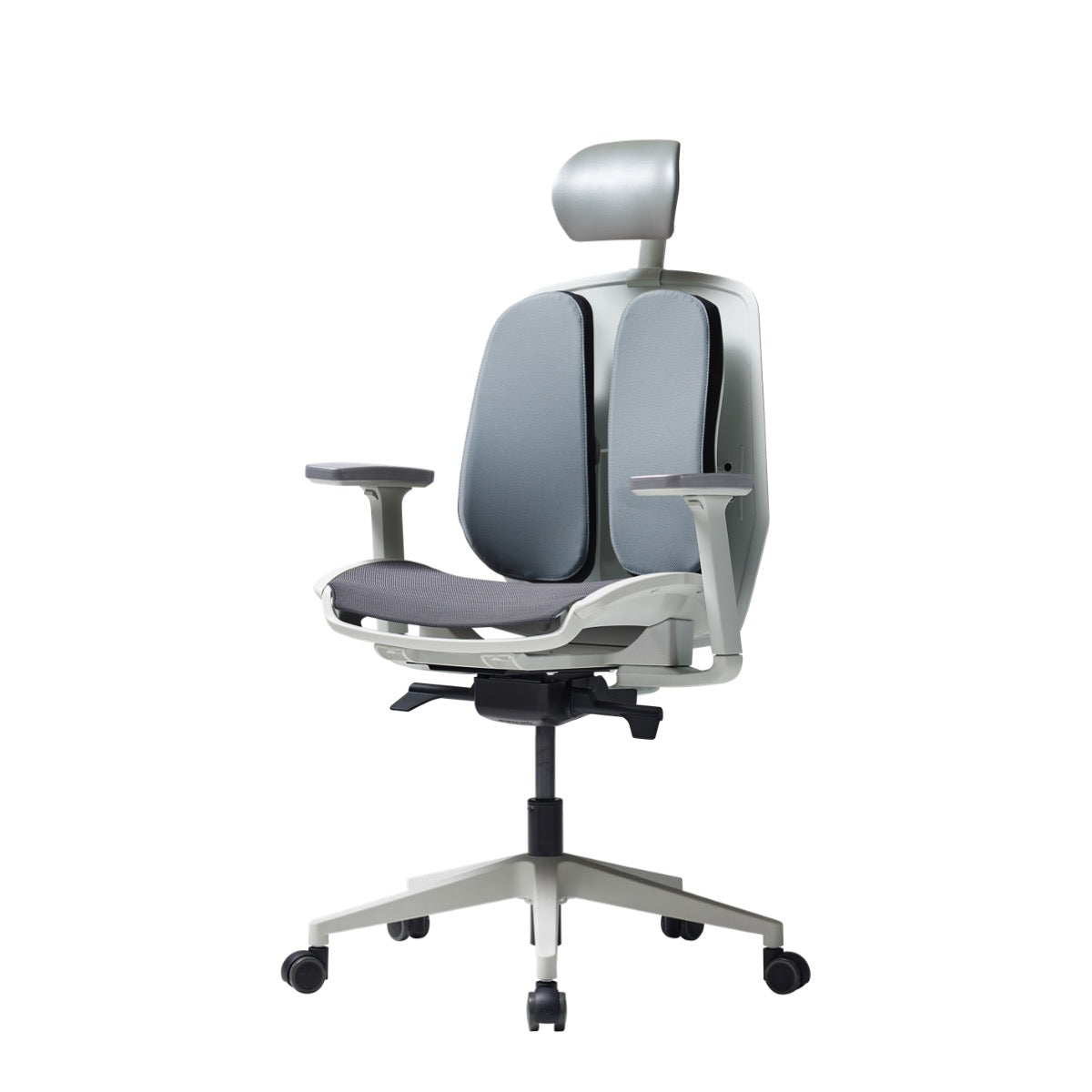 DUOREST Alpha Renewal Ergonomic Mesh Office Chair (2023 EDITION), White Frame Office Home Ergonomic Chair