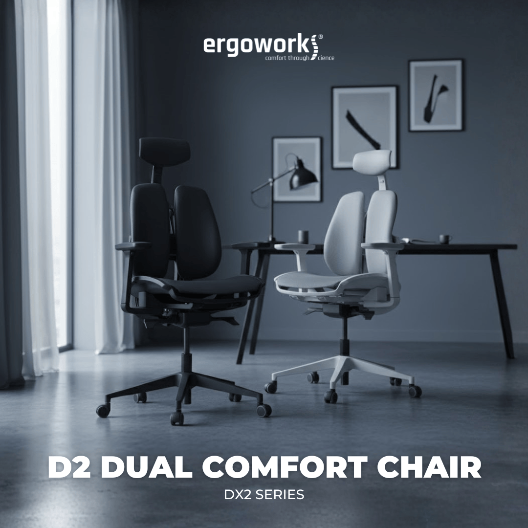 DUOREST Office Chairs D2 Dual Comfort Chair DX2 Series Ergoworks