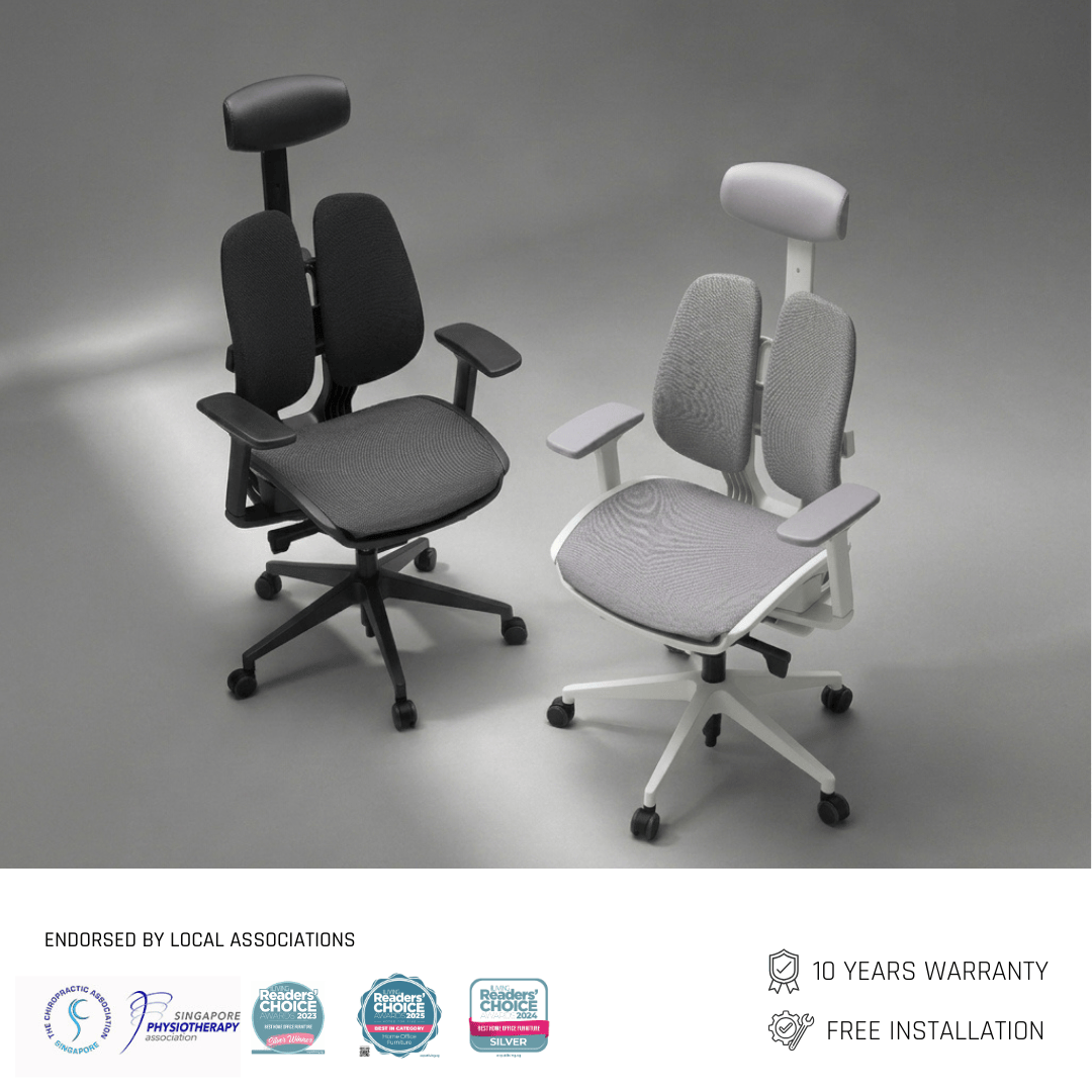 DUOREST Office Chairs D2 Dual Comfort Chair DX2 Series Ergoworks