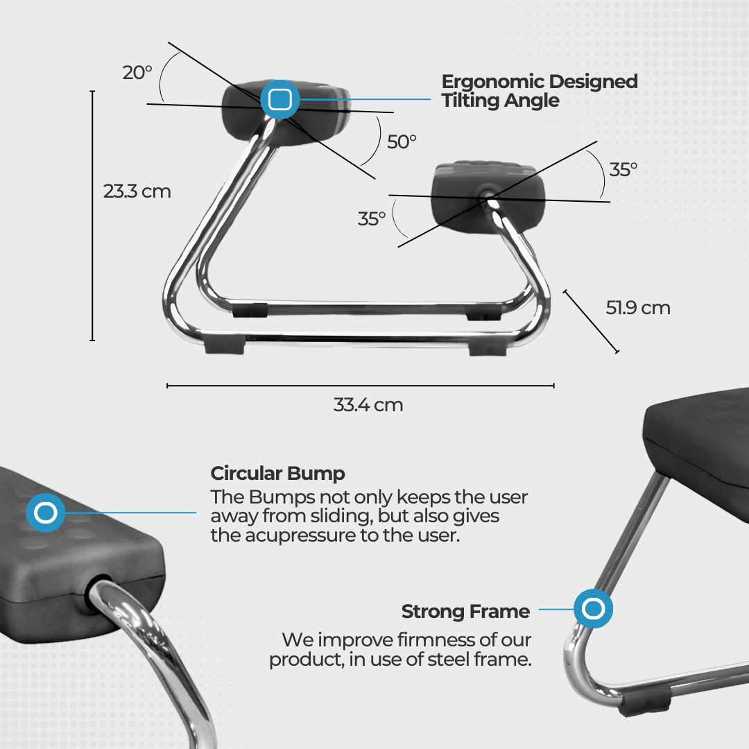 DUOREST DR-EZ1-GY Idea Collection EZ-Footrest