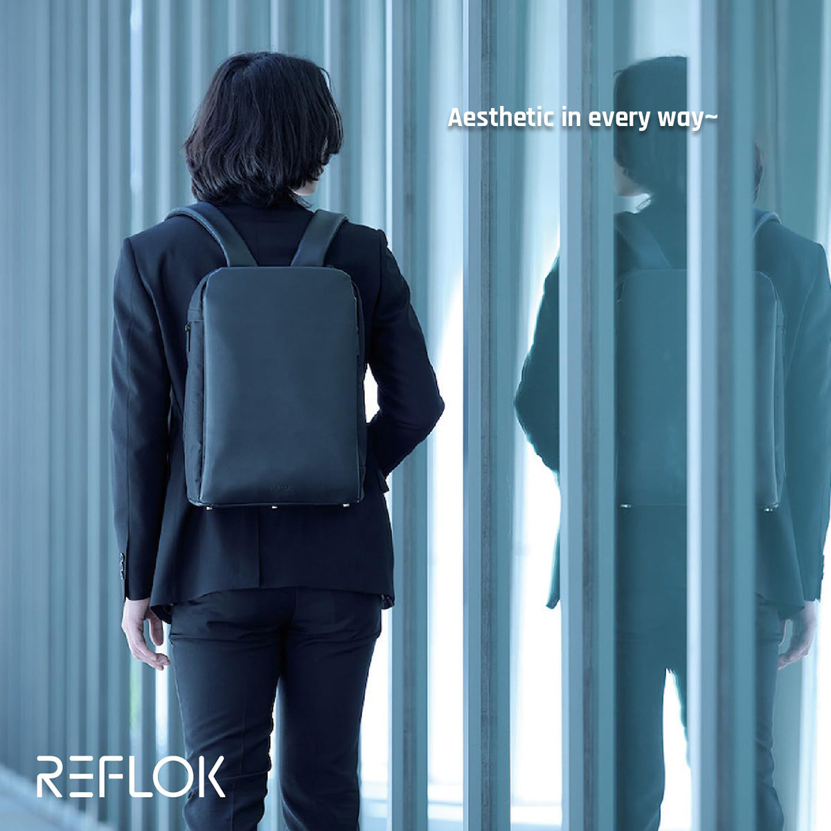 ELECOM REFLOK 2-Way 14-inch Business Backpack - BM-UMBP01