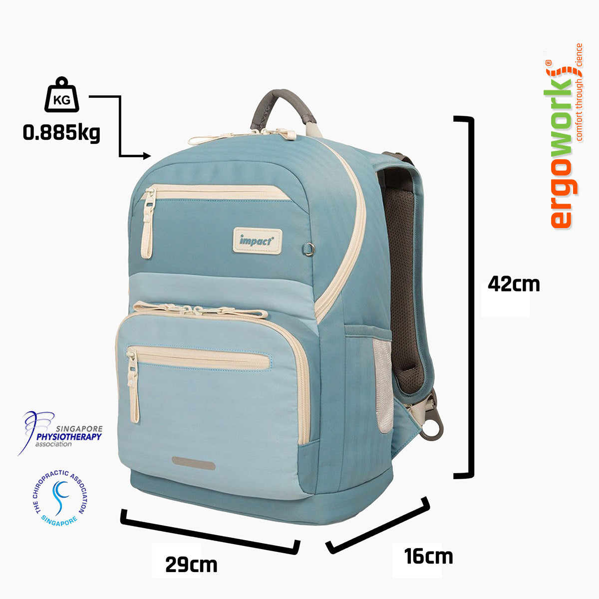 Posture Correction Ergonomic Backpack, IM-00305