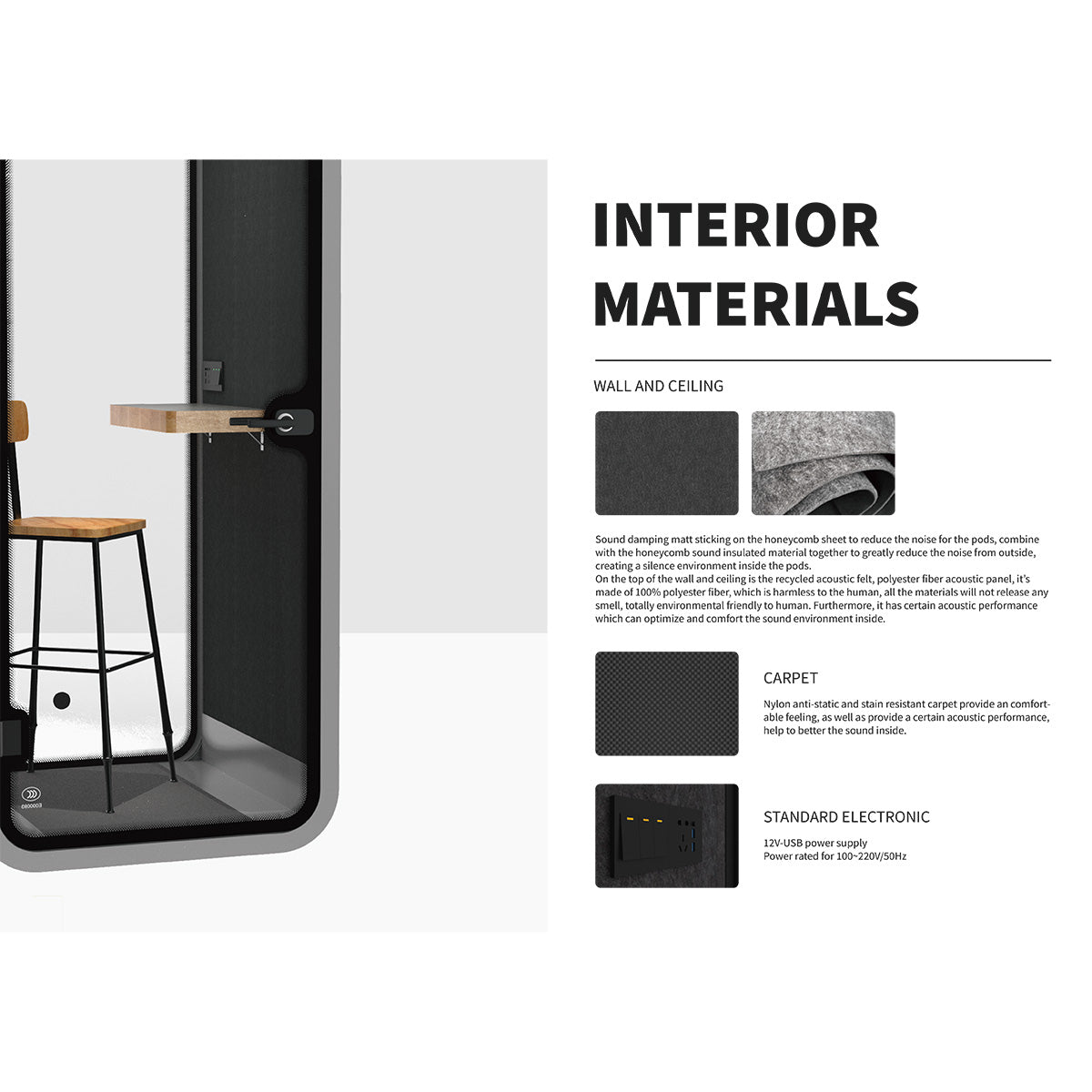 (Display Unit) ERGOWORKS Acoustic Pod -  L-Pod