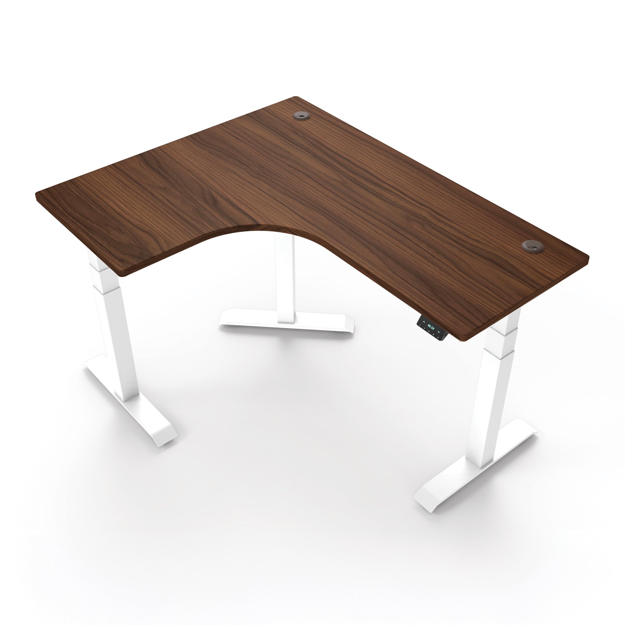 L-Shaped Extended Standing Desk, MFC Tabletop