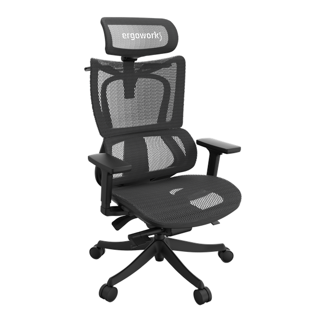ERGOWORKS Truly Perfect Chair with Coat Hanger, EW-G881 (New Version)