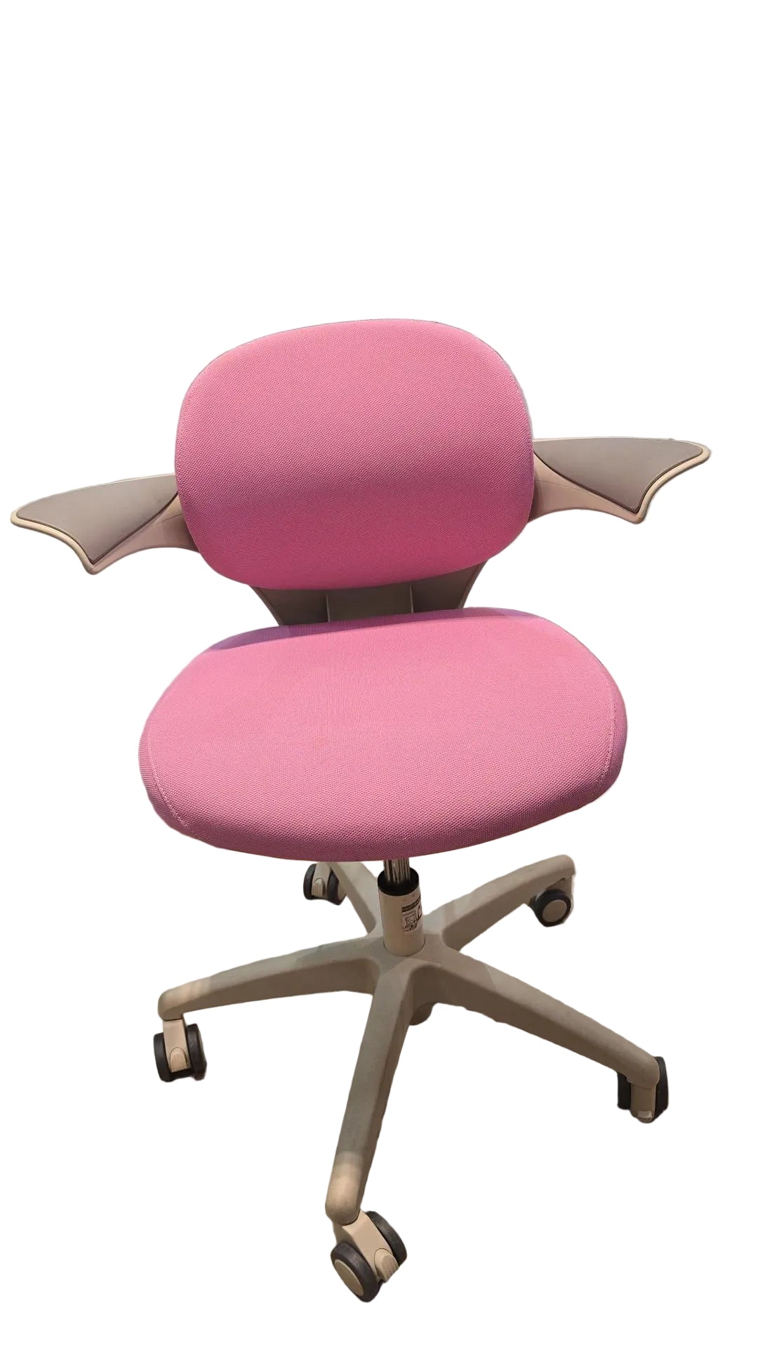 [CLEARANCE] IMPACT Kids Pink Ergonomic Chair With Arm Rest
