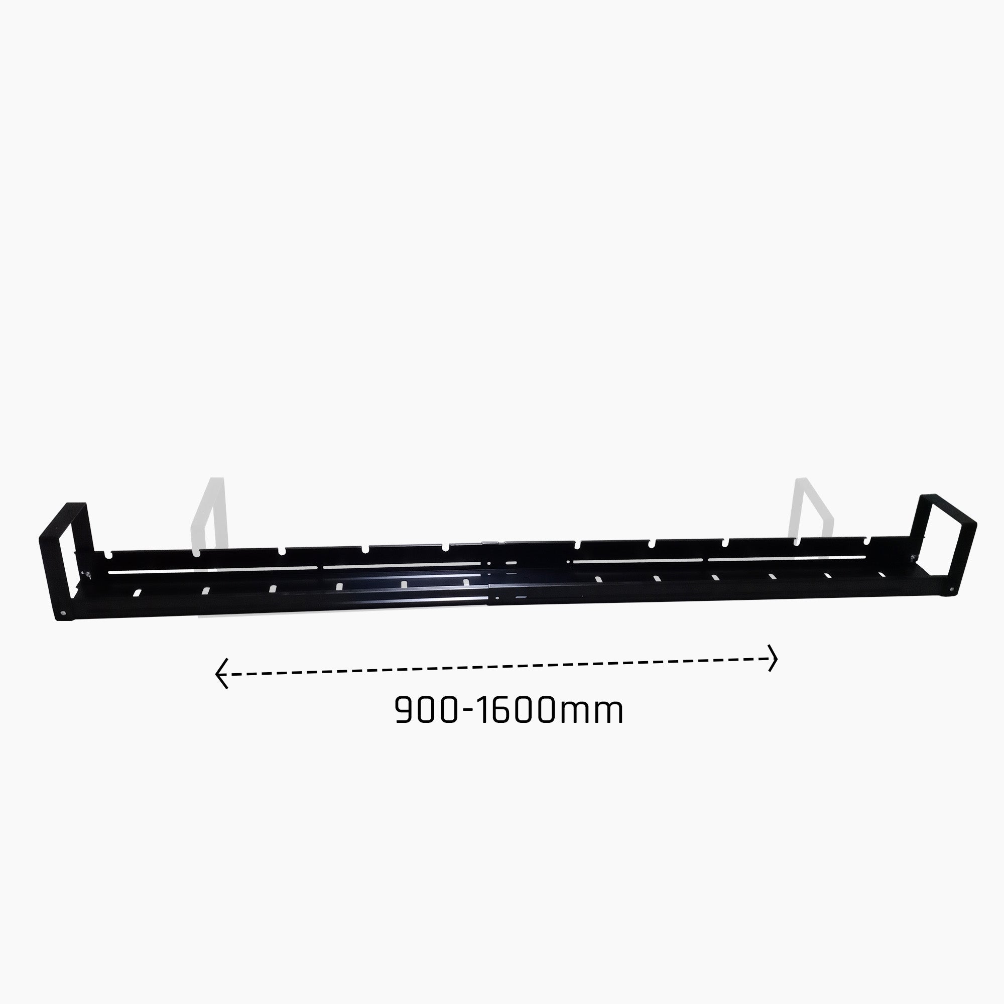 Retractable Under Desk Desk Metal Cable Tray