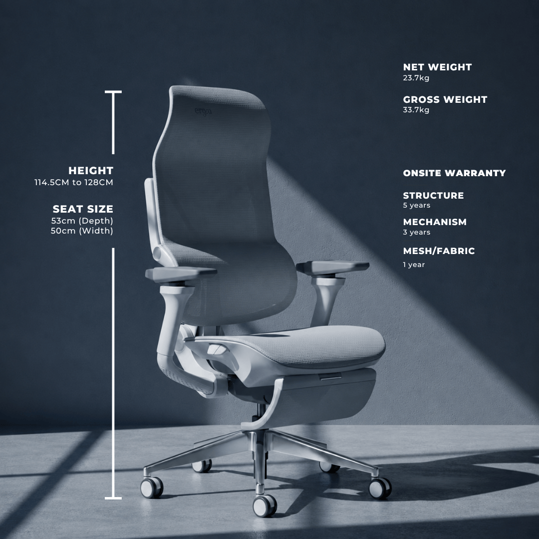 Falcon Chair Office Chairs Falcon Chair [Free Footrest Worth $150] Ergoworks