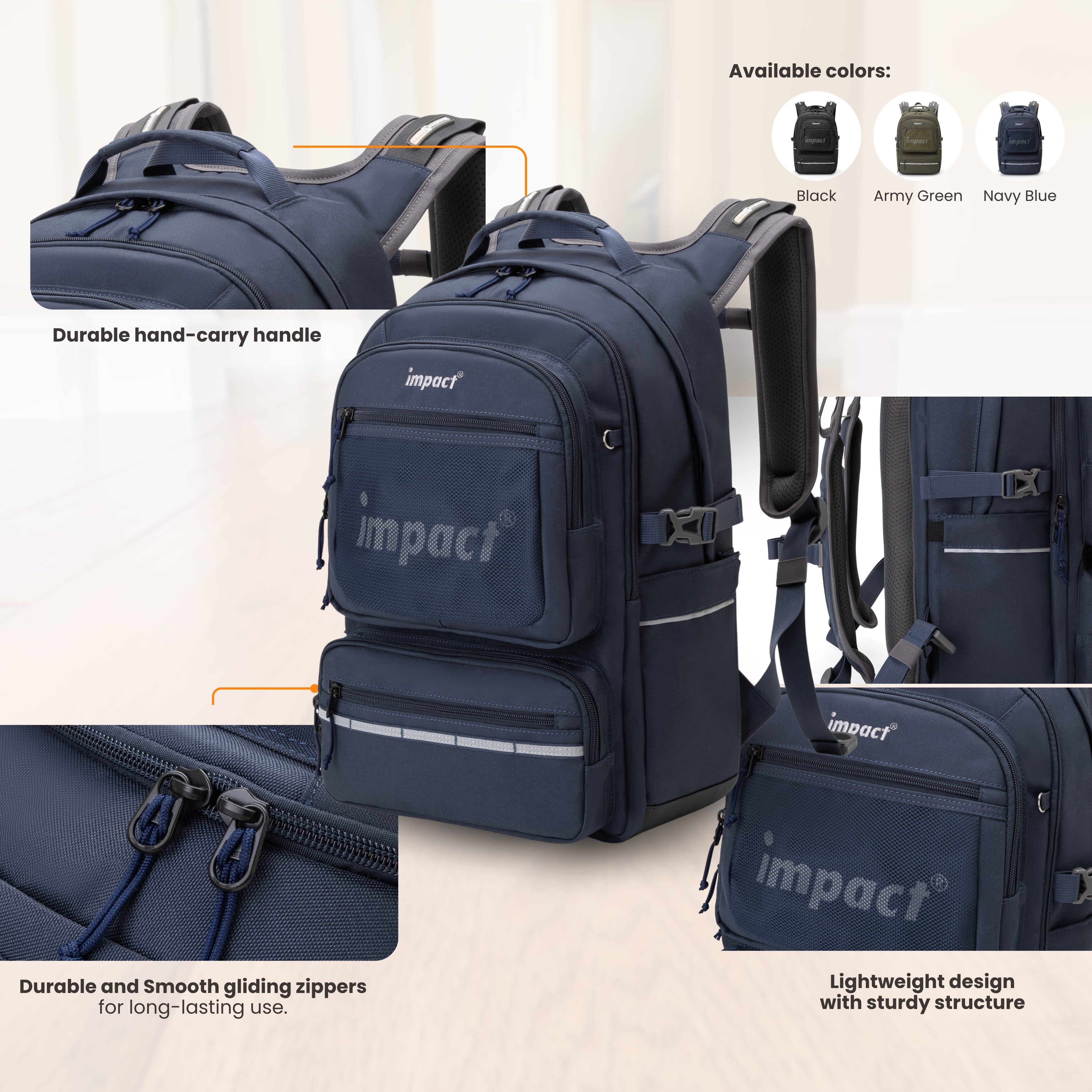 Impact School Bag Impact Posture Correction Ergonomic Backpack, IM-00306 Ergoworks