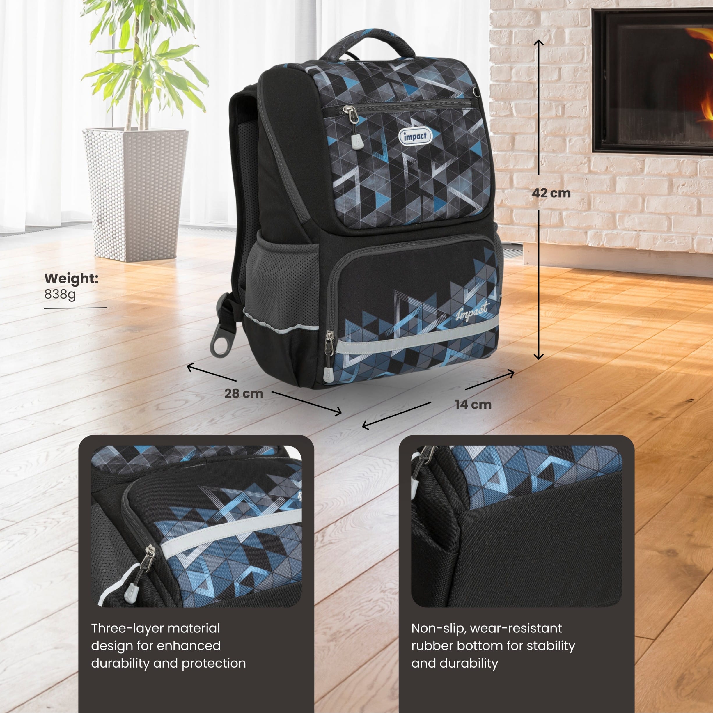 Impact Posture Correction Ergonomic Backpack, IM-00369