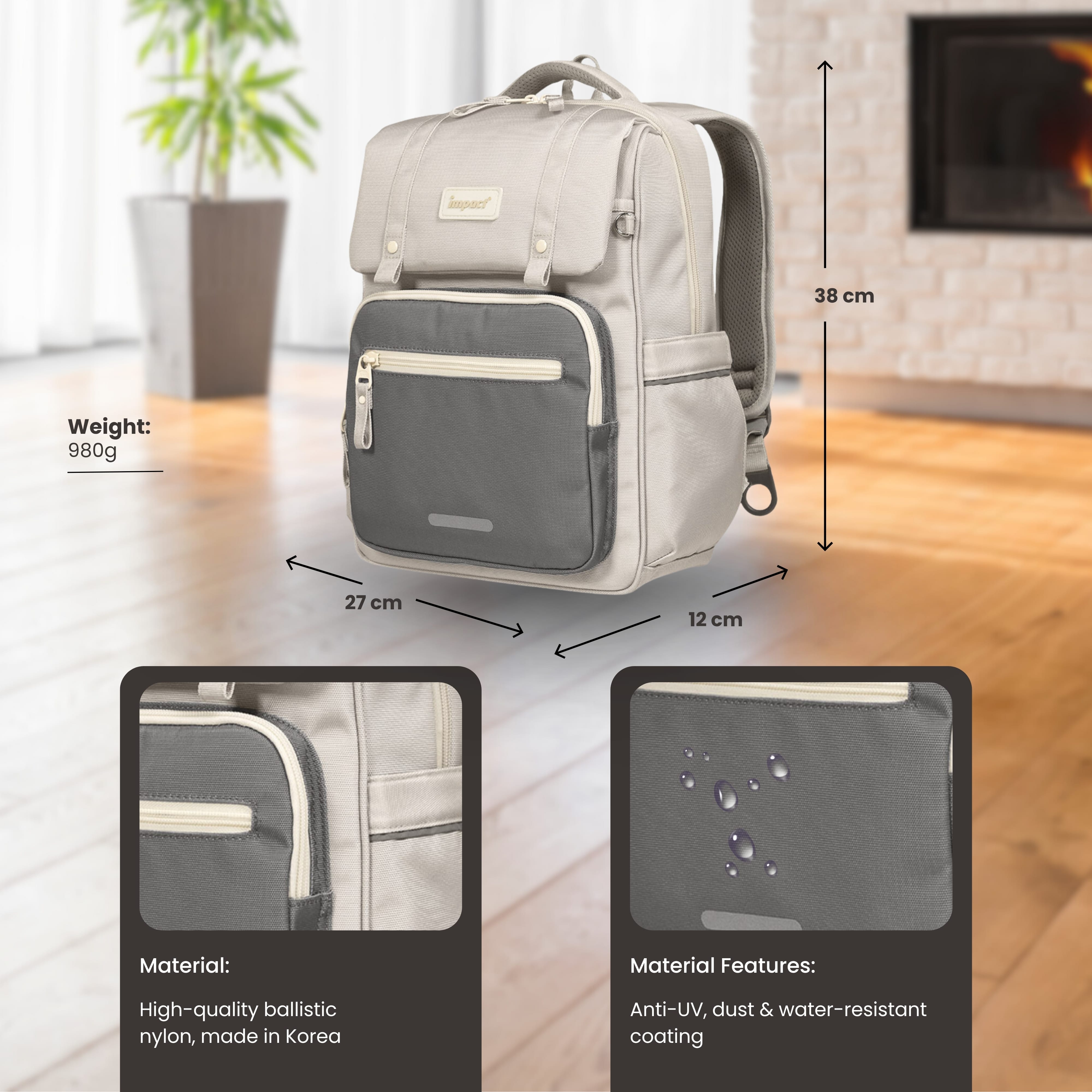 Impact School Bag Impact Posture Correction Ergonomic Backpack, IM-00508 Ergoworks