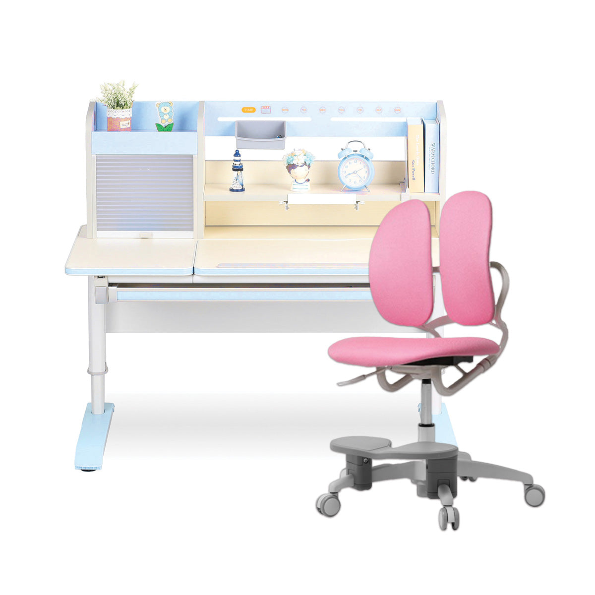 Healthy ergo study store desk & chair