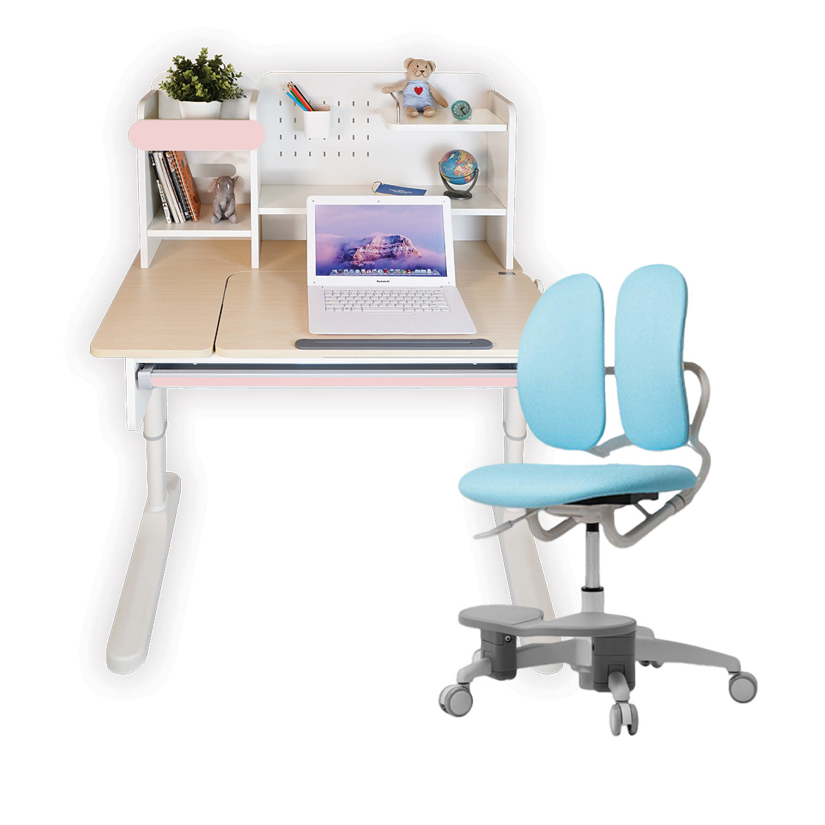 Ergo-Growing Study Desk And Chair Set