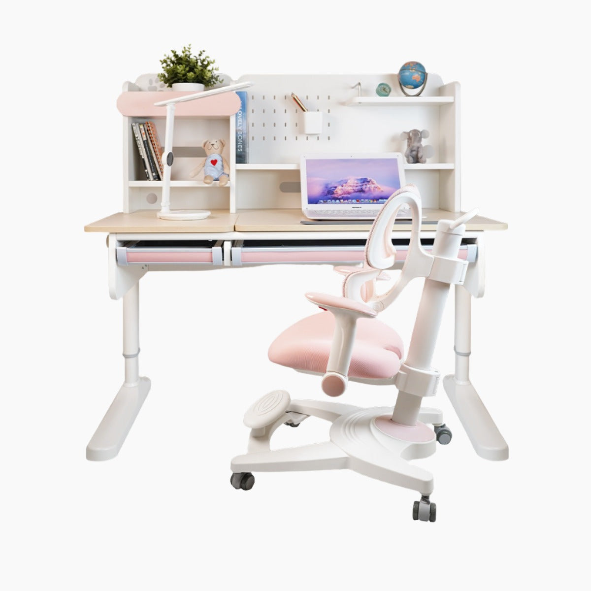 Ergo-Growing Kids Study Desk And Chair Set