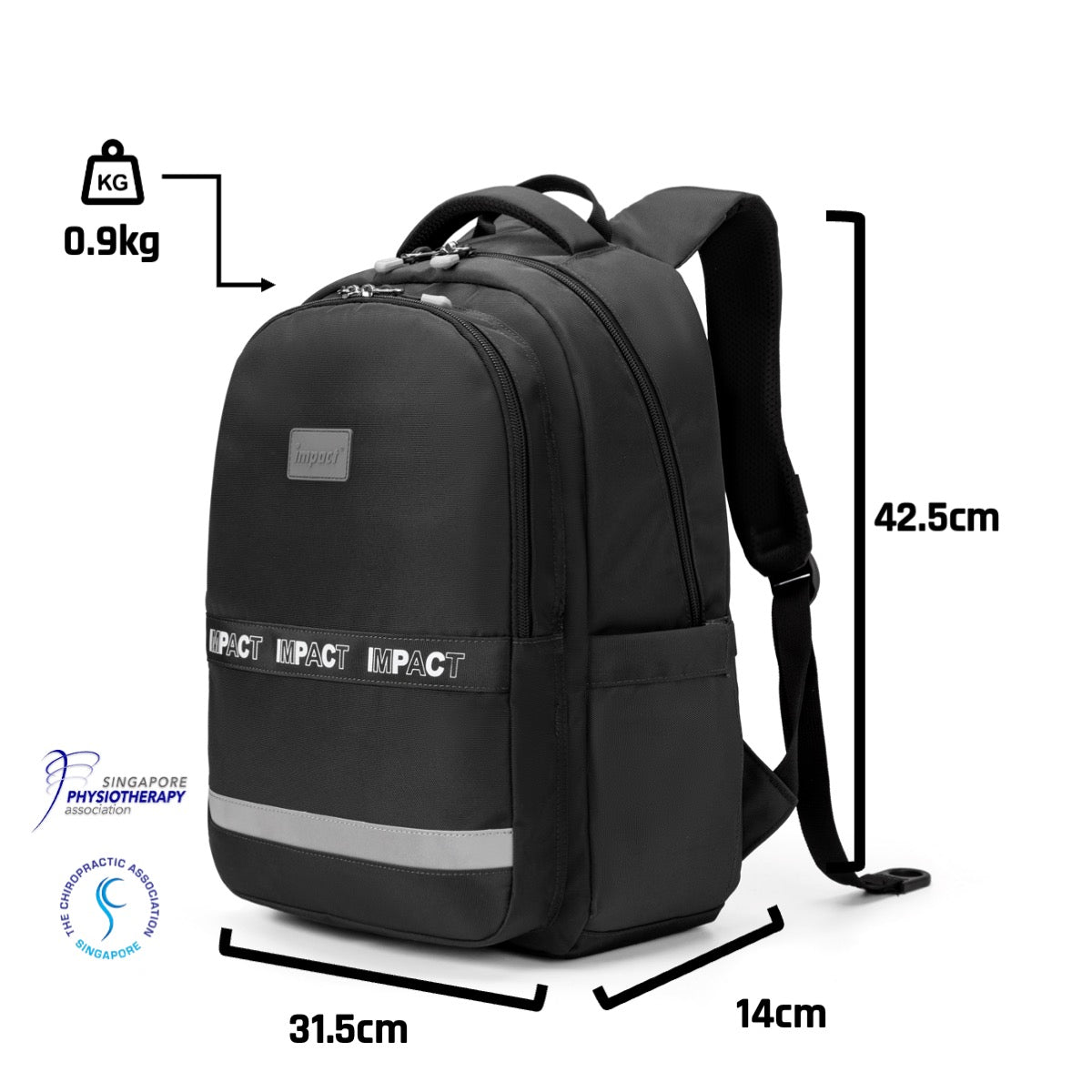 Ergonomic school outlet bag