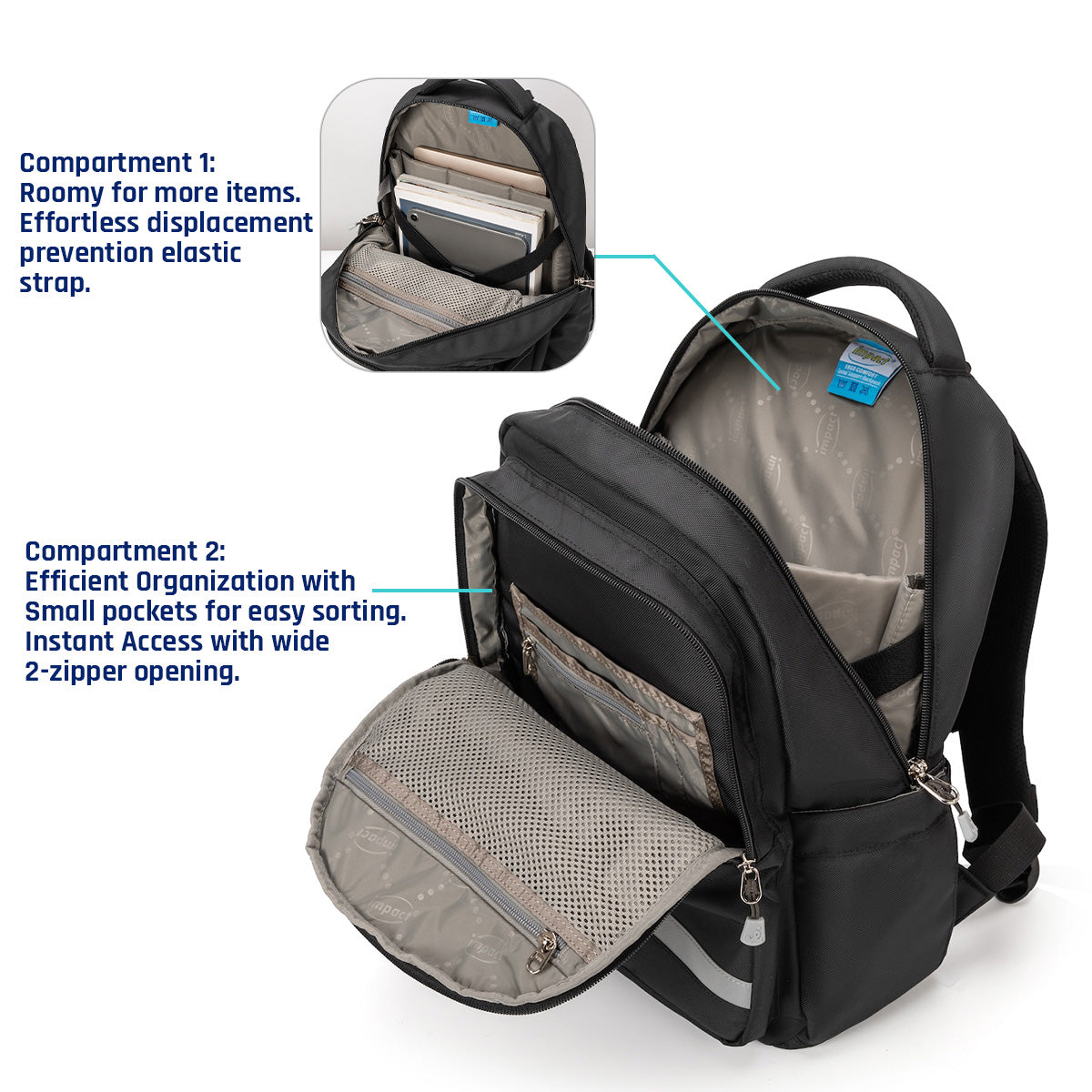 Posture Correction Ergonomic Backpack, IPEG-2368