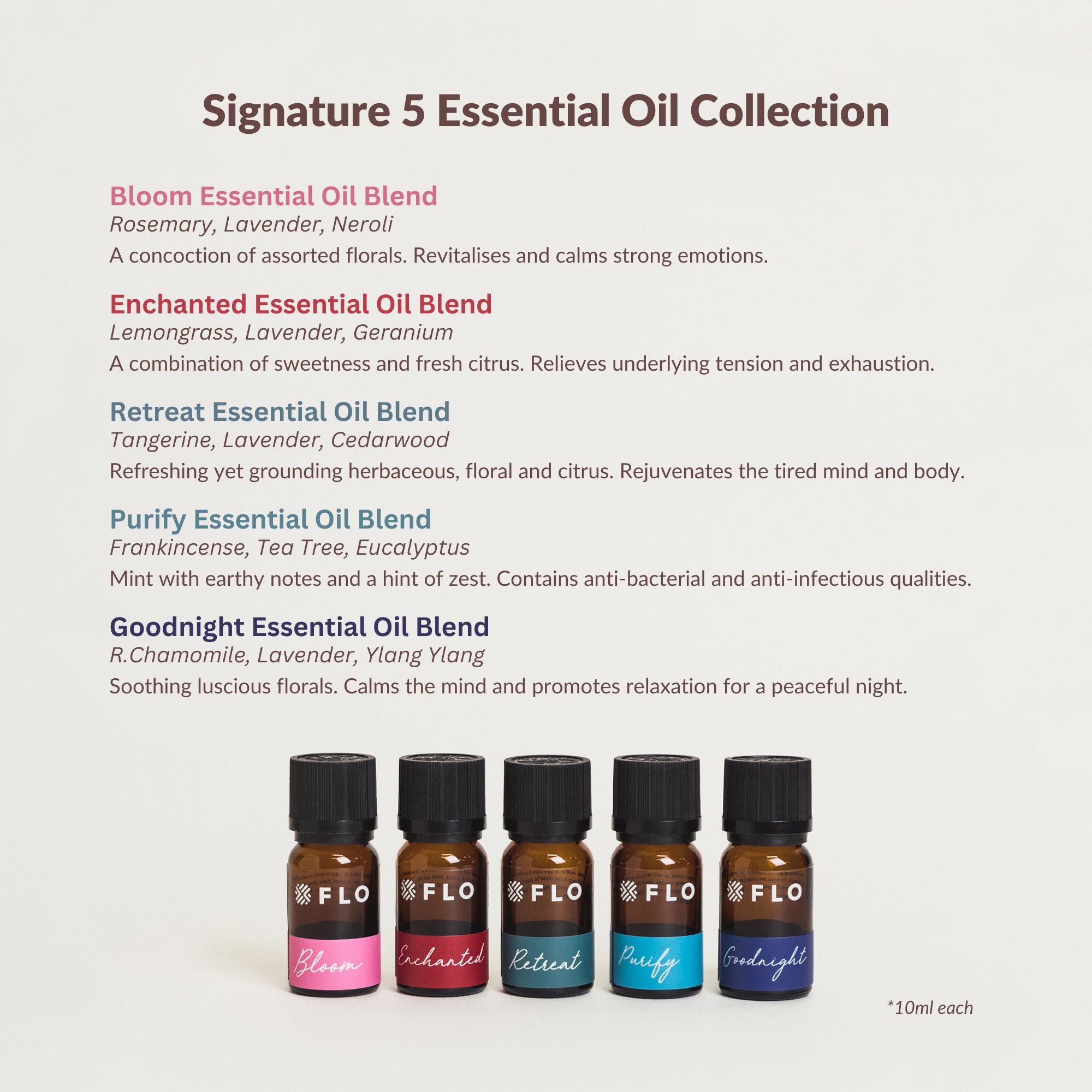 FLO Essential Oil Collection