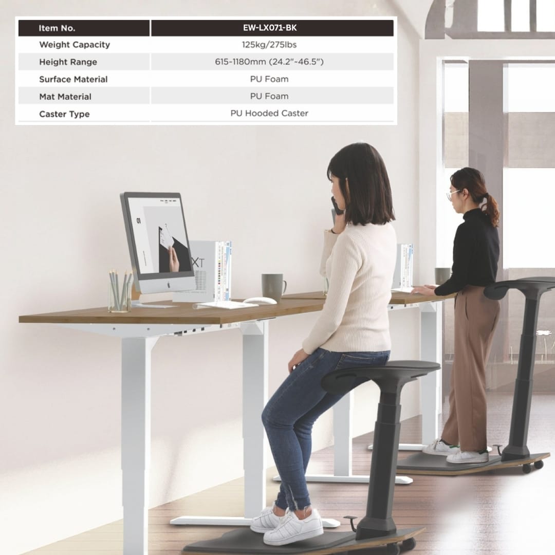 LeanX Ergo Standing Chair - Ergoworks 