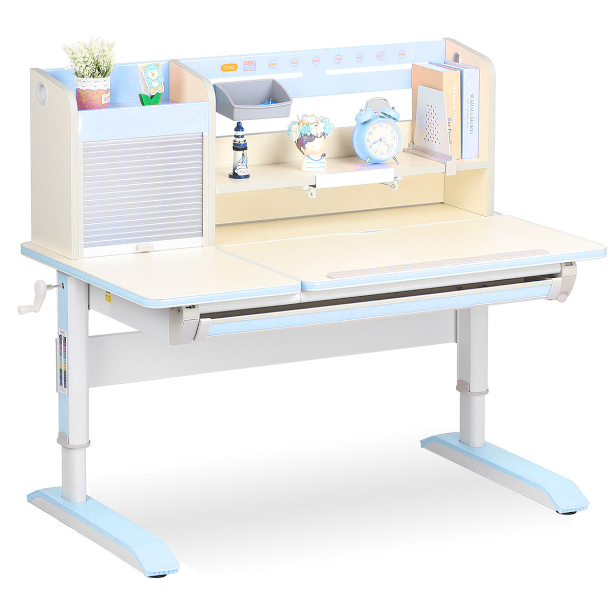 IMPACT Ergo-Growing Kids Study Desk And Chair  - IM-D12L1200V2-BL 1200x700