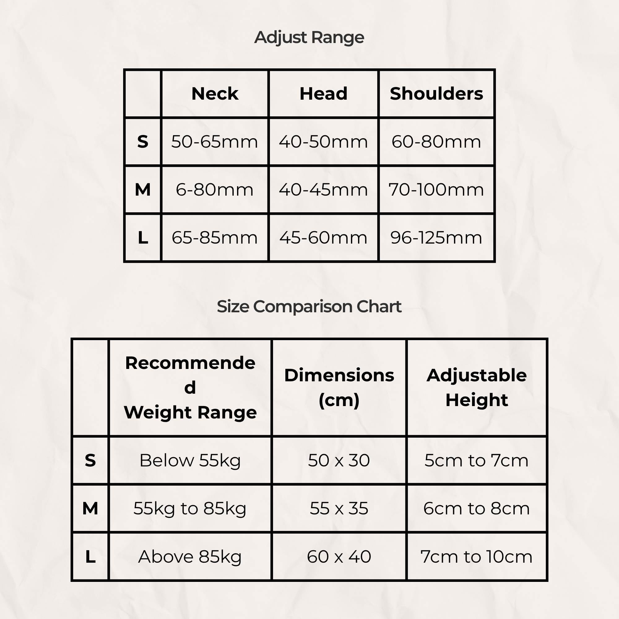 Motex Motion Ergo Adjustable Pillow (Mechanism) [Size Options Available]