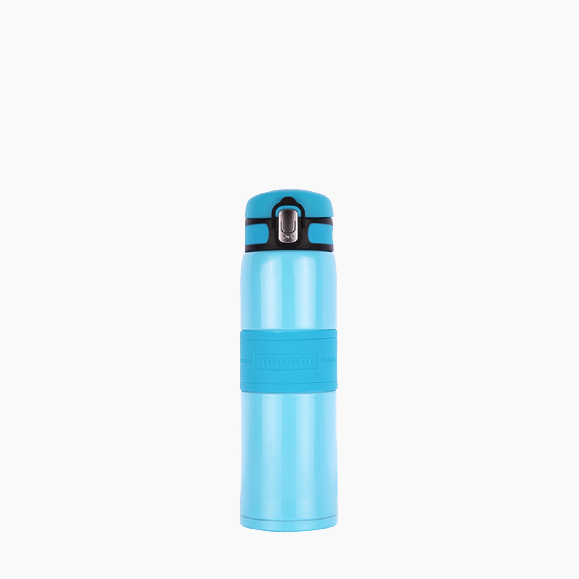 Japan Nano Ion Energy Stainless Steel Screw Lid Water Bottle, 410ML