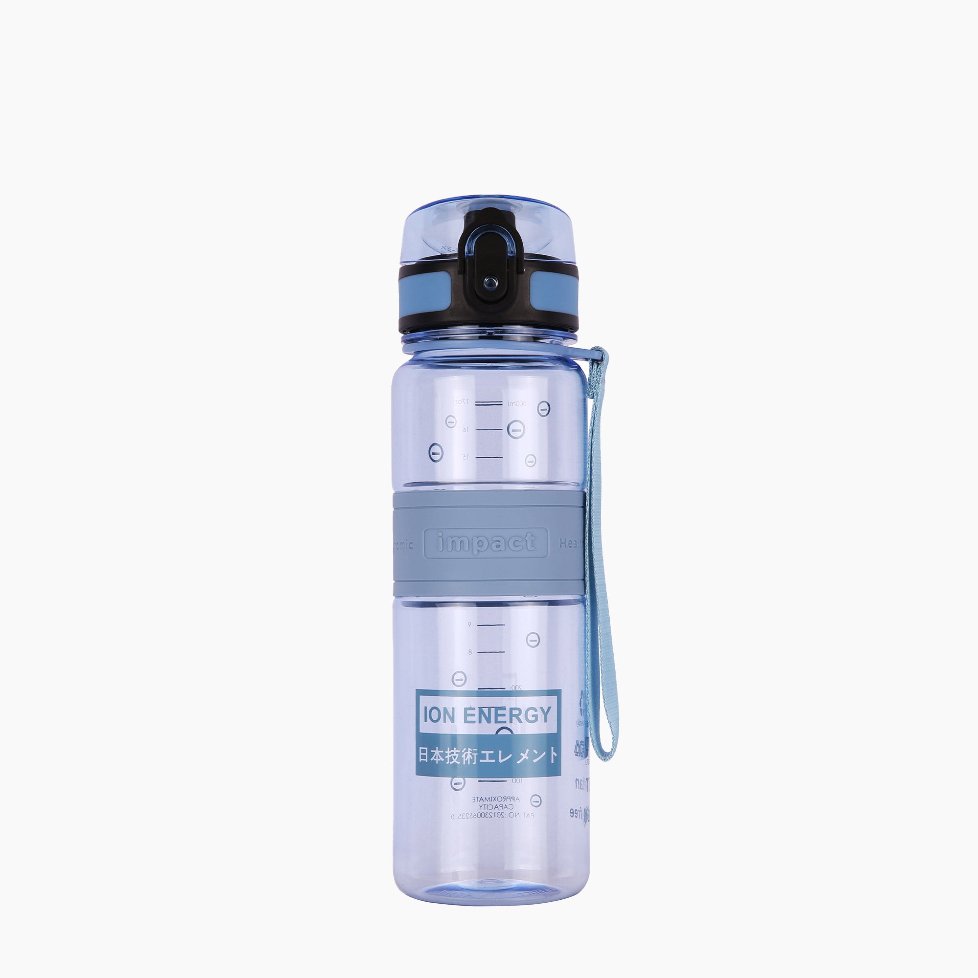 Nano Ionizer USA Tritan Jump Lid Ergo Bottle, 500ML