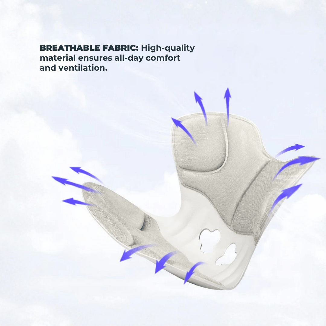 Angel Luxe Posture Correction Chair [Black]