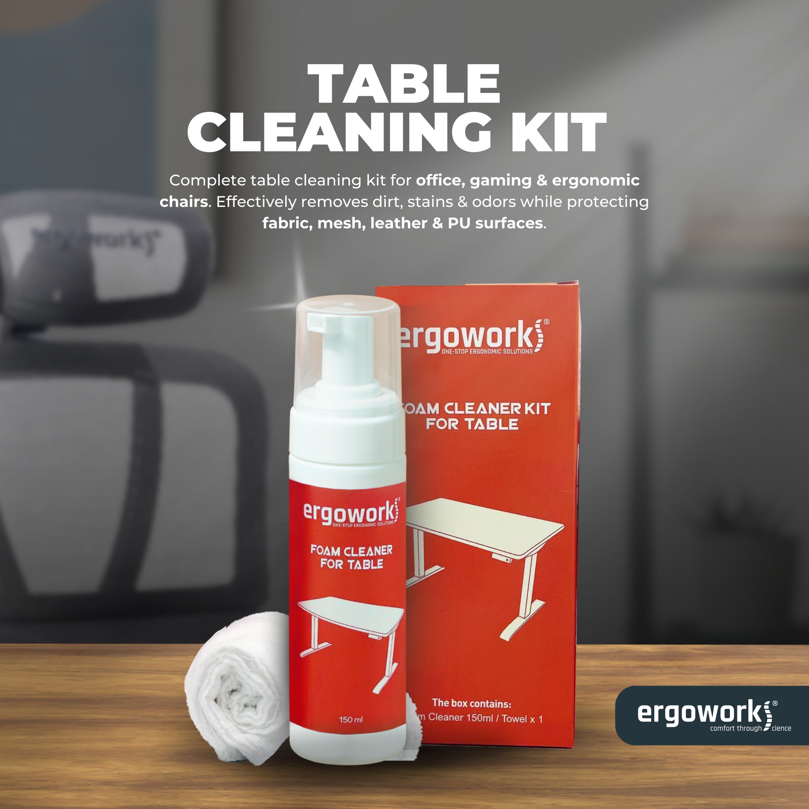 Cleaning Kit For Desk [150ml]