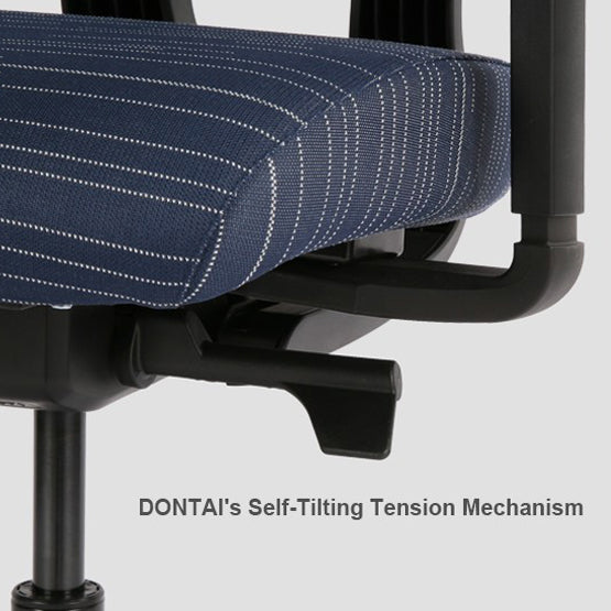 DUOREST DUOTEX Collection Office Home Award Winning Ergonomic Chair, White Frame - D2-200W-TS138