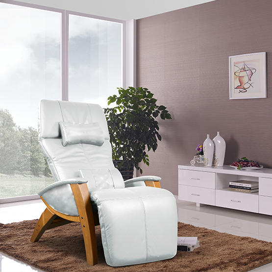 Zero Gravity Massage Recliner Chair Ivory