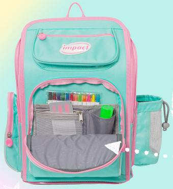 Impact School Bag IM-00701-TG - Ergo-Comfort Spinal Support Backpack