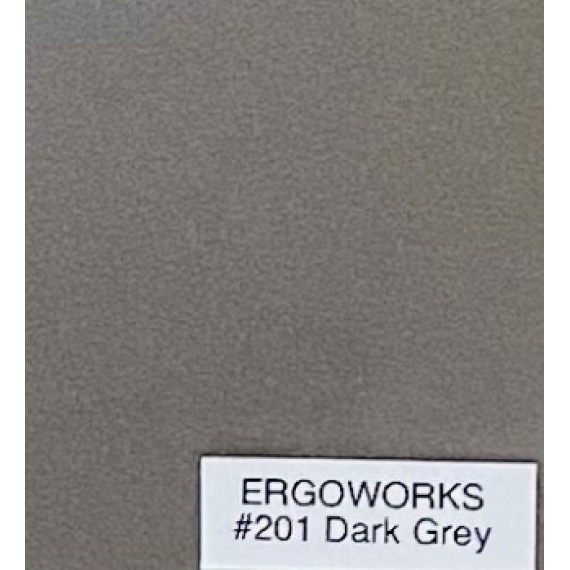 ERGOWORKS - EW-2D1F - 3 DRAWERS DARK GREY MOBILE PEDESTAL DRAWER WITH KEY LOCK AND CASTORS (W407 X D475 X H665MM)