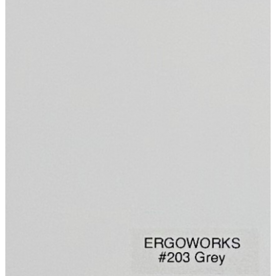 ERGOWORKS - EW-2D1F - GREY 3 DRAWERS MOBILE PEDESTAL DRAWER WITH KEY LOCK AND CASTORS (W407 X D475 X H665MM)