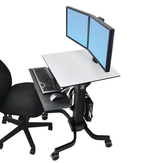 (INDENT ORDER) ERGOTRON ET-24-214-085 WorkFit-C, Dual Sit-Stand Workstation