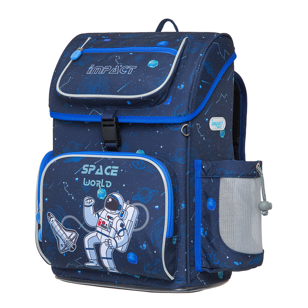 Impact School Bag IM-00706-SP - Ergo-Comfort Spinal Support with Magnetic Buckle Backpack