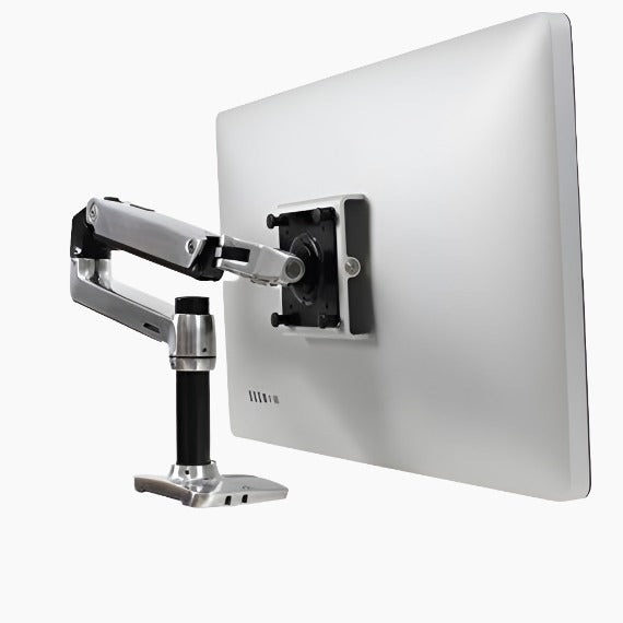 LX Desk Mount Monitor Arm (polished aluminum)